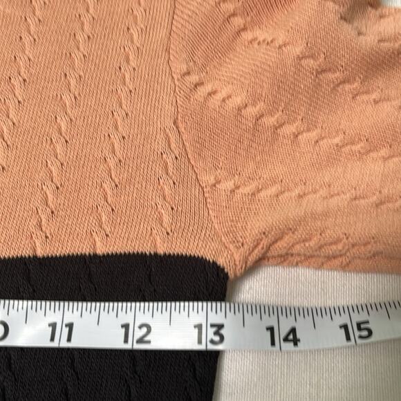 Knitz For Love & Lemons Sweater Dress Color Block XS From It’s A Wrap Studio - Picture 6 of 10